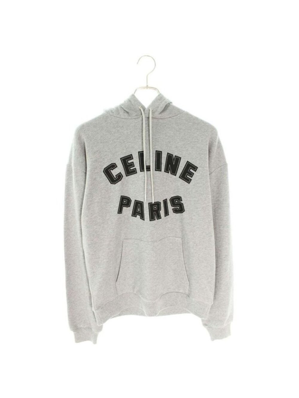 Celine 2 Y88 G670 Q Loose Hoodie with Logo Print